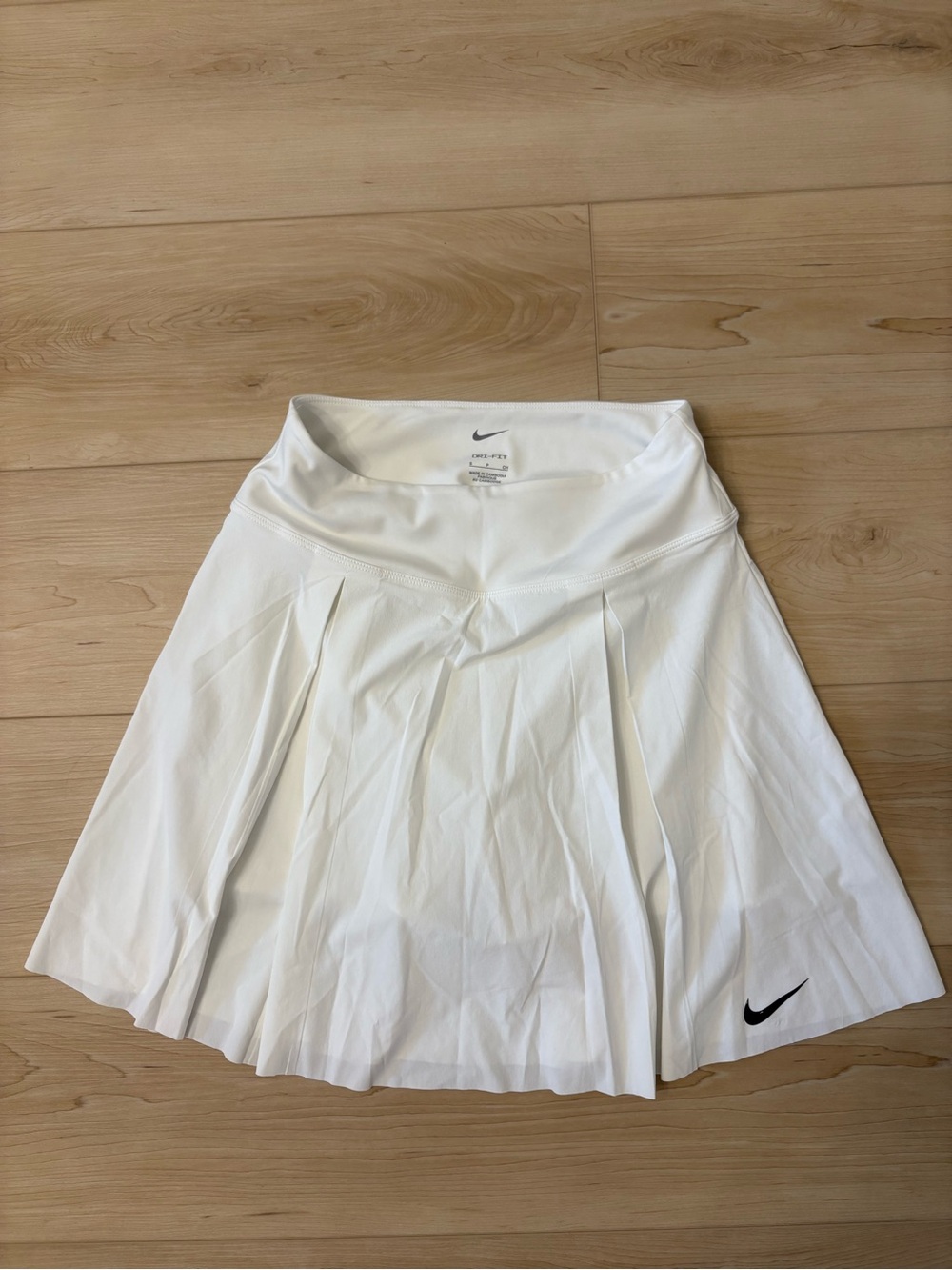 Nike White Women's Pleated Skater Tennis Skirt